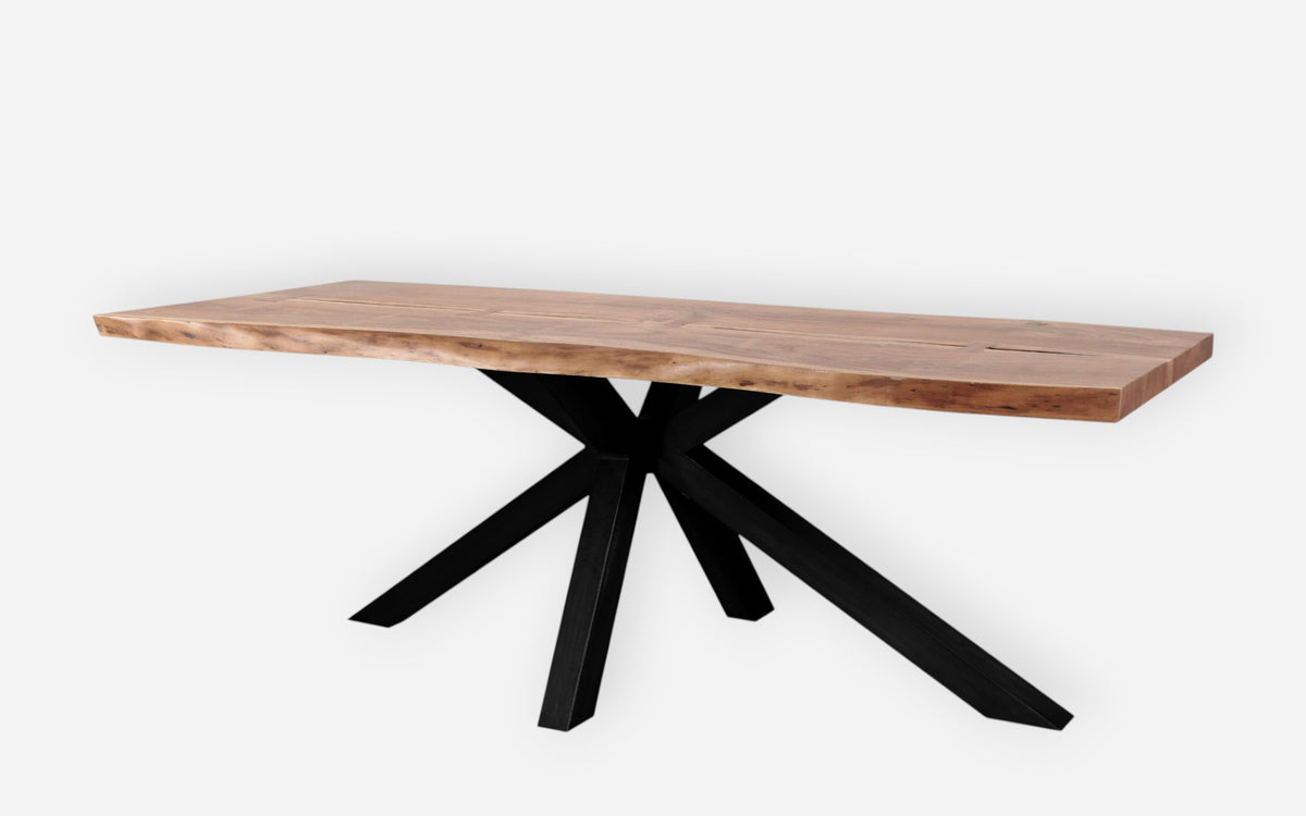 Live Edge Esstisch Bombay
