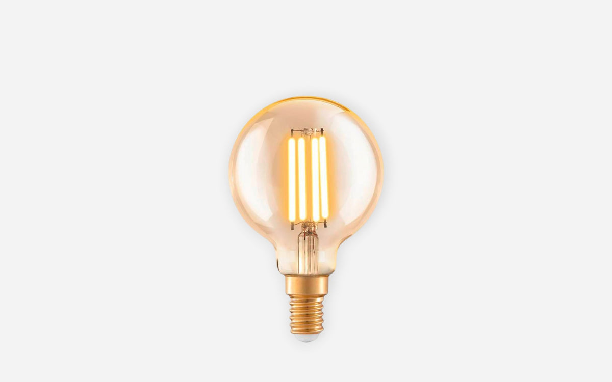 LED-Leuchtmittel G60 Tropfen 4 W/E14/350 lm, amber